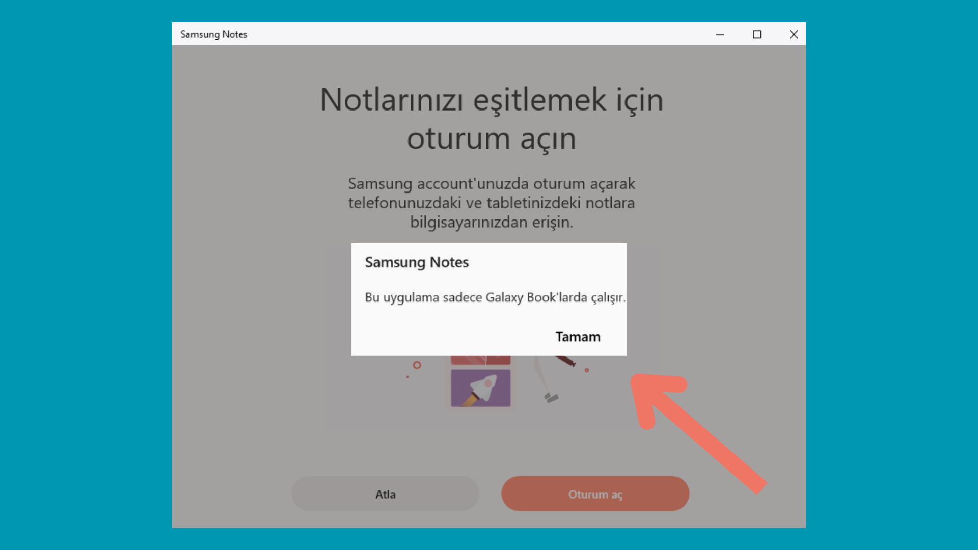 bu uygulama sadece Galaxy Book'larda çalışır..png